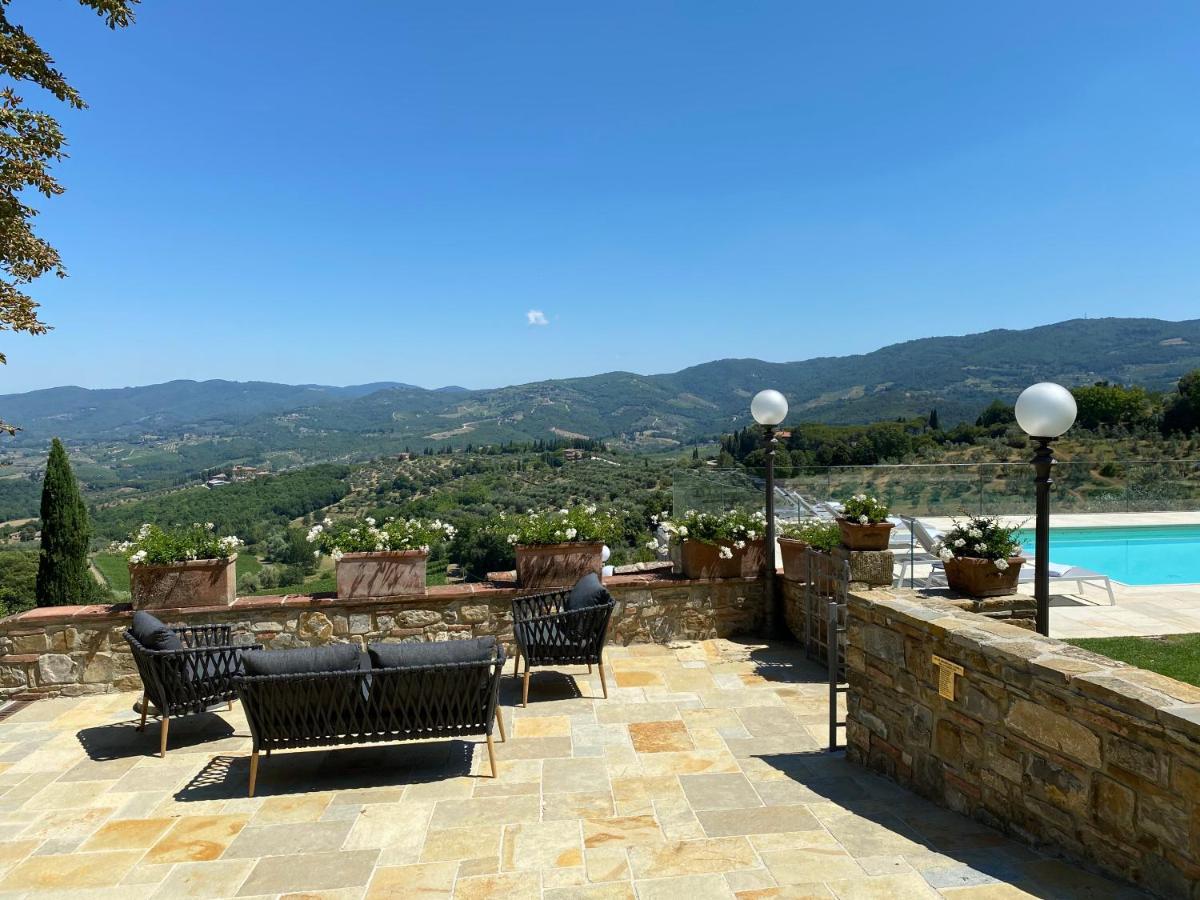 Villa La Petraia Panzano in Chianti Kültér fotó