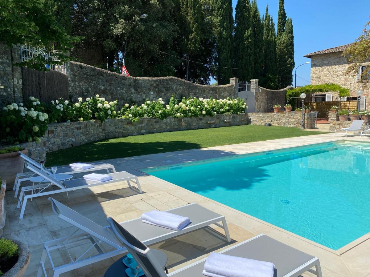 Villa La Petraia Panzano in Chianti Kültér fotó