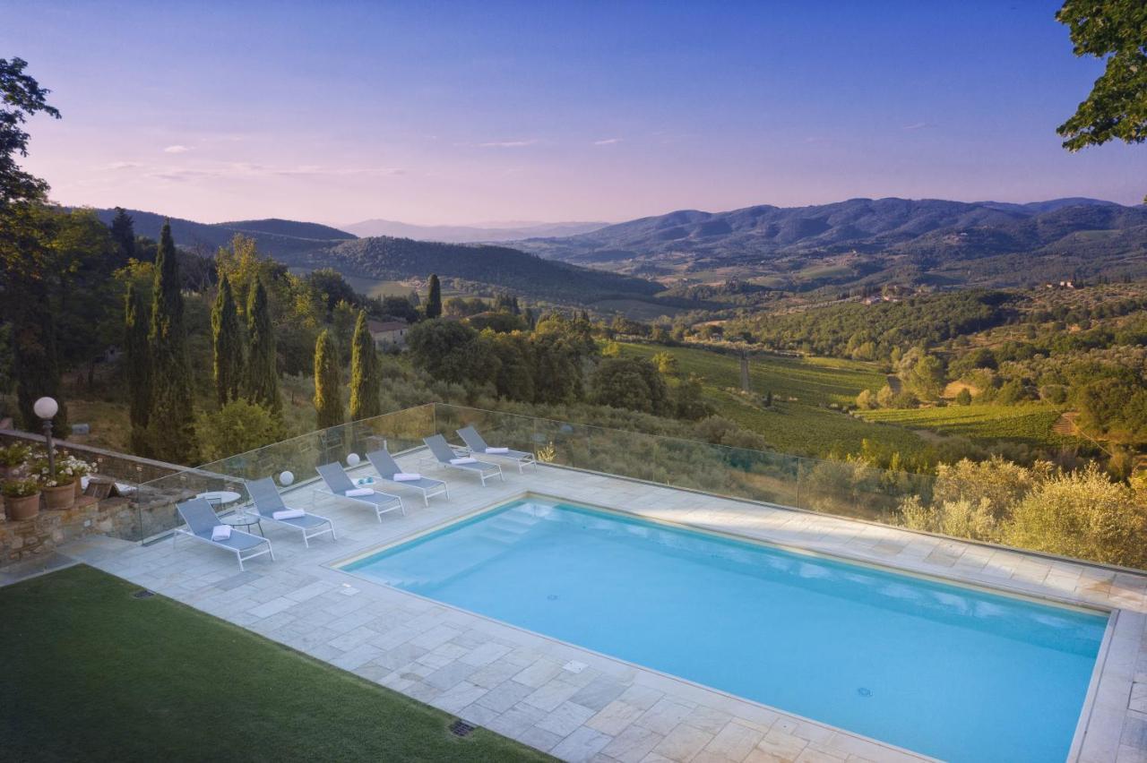 Villa La Petraia Panzano in Chianti Kültér fotó