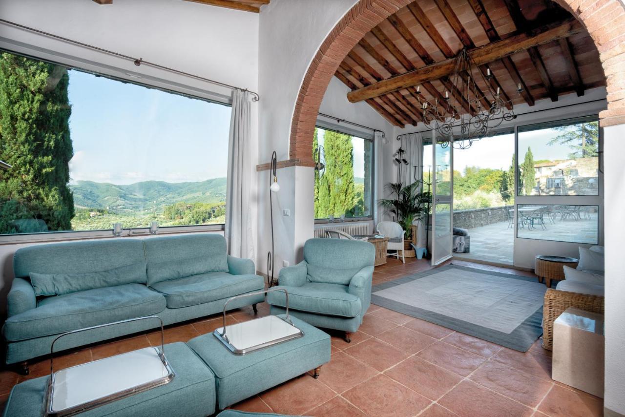 Villa La Petraia Panzano in Chianti Kültér fotó